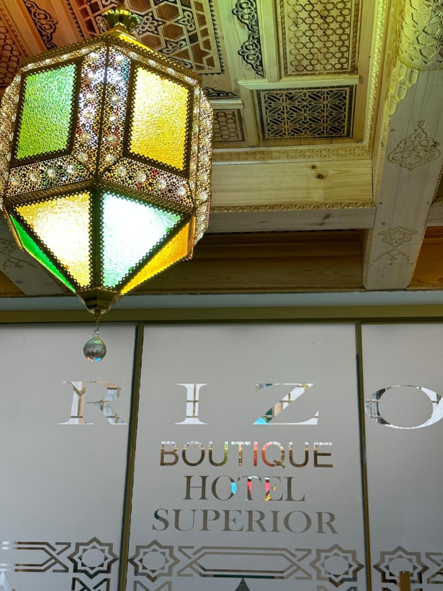 Hôtel Rizo Boutique à Boukhara Extérieur photo